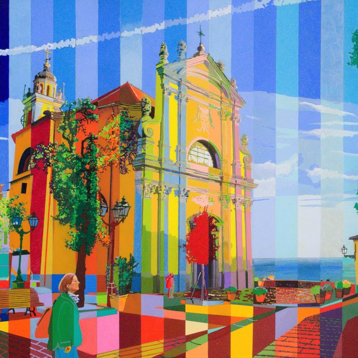 Bogliasco, Piazza della chiesa